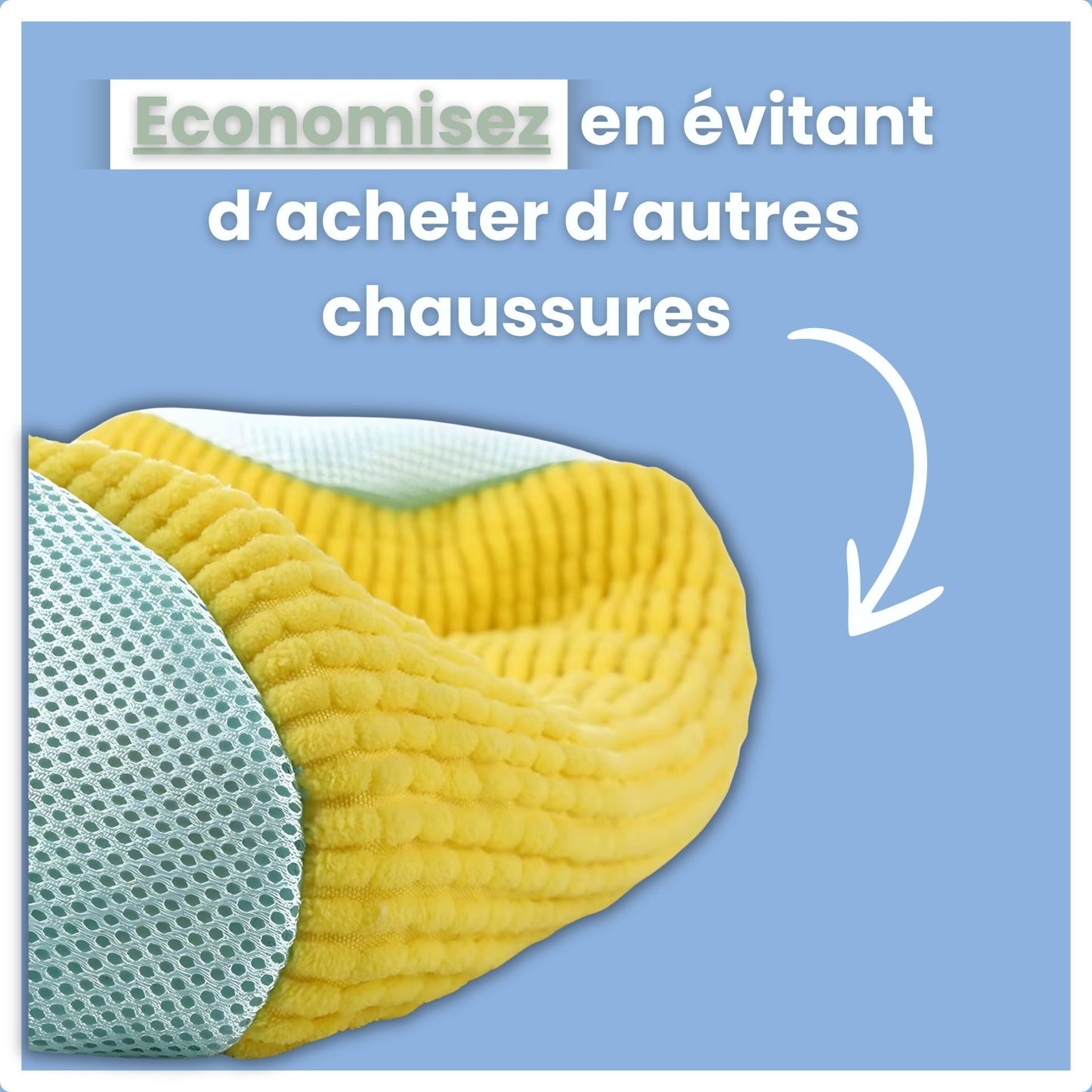 KIKCLEAN - Sac à chaussures pour machine