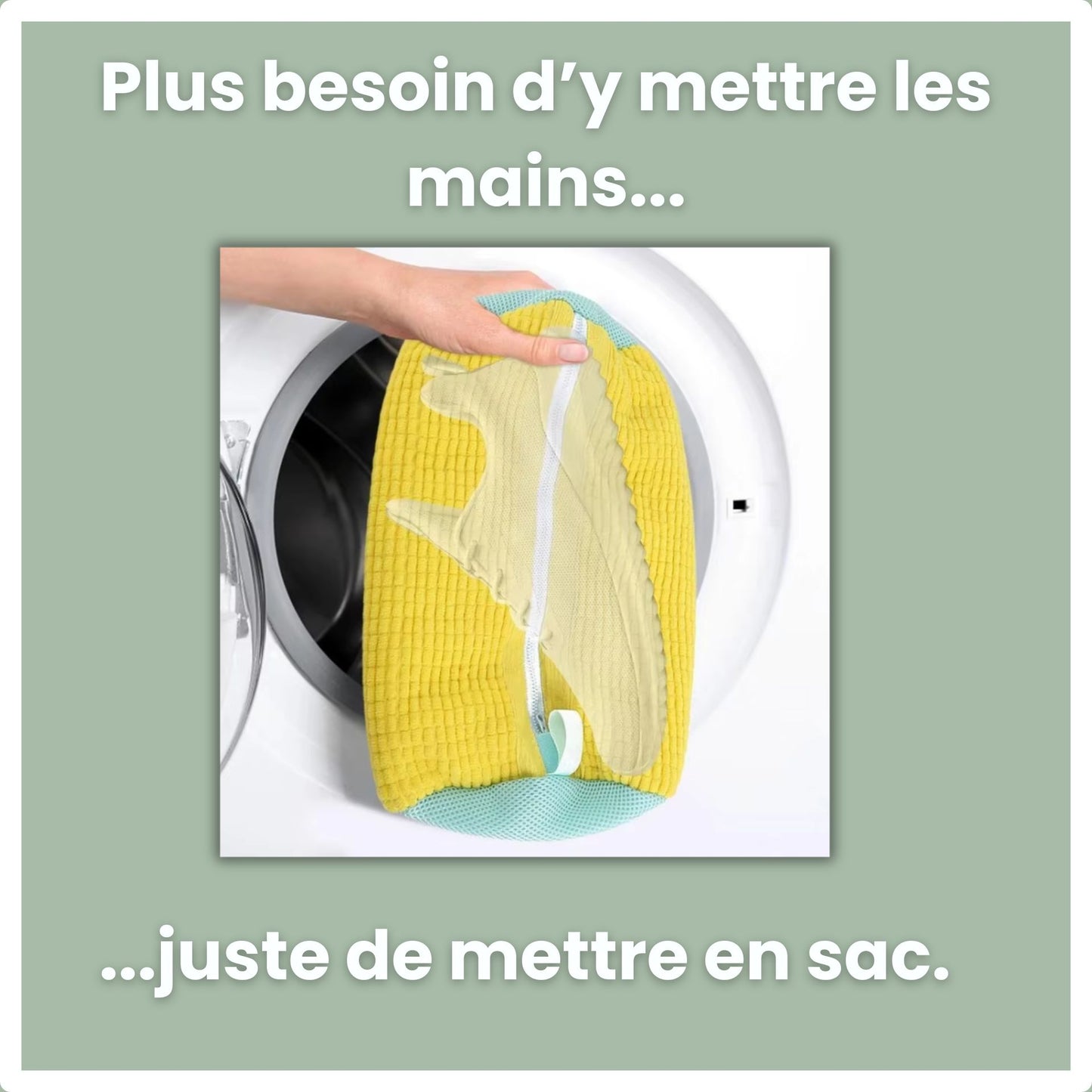 KIKCLEAN - Sac à chaussures pour machine