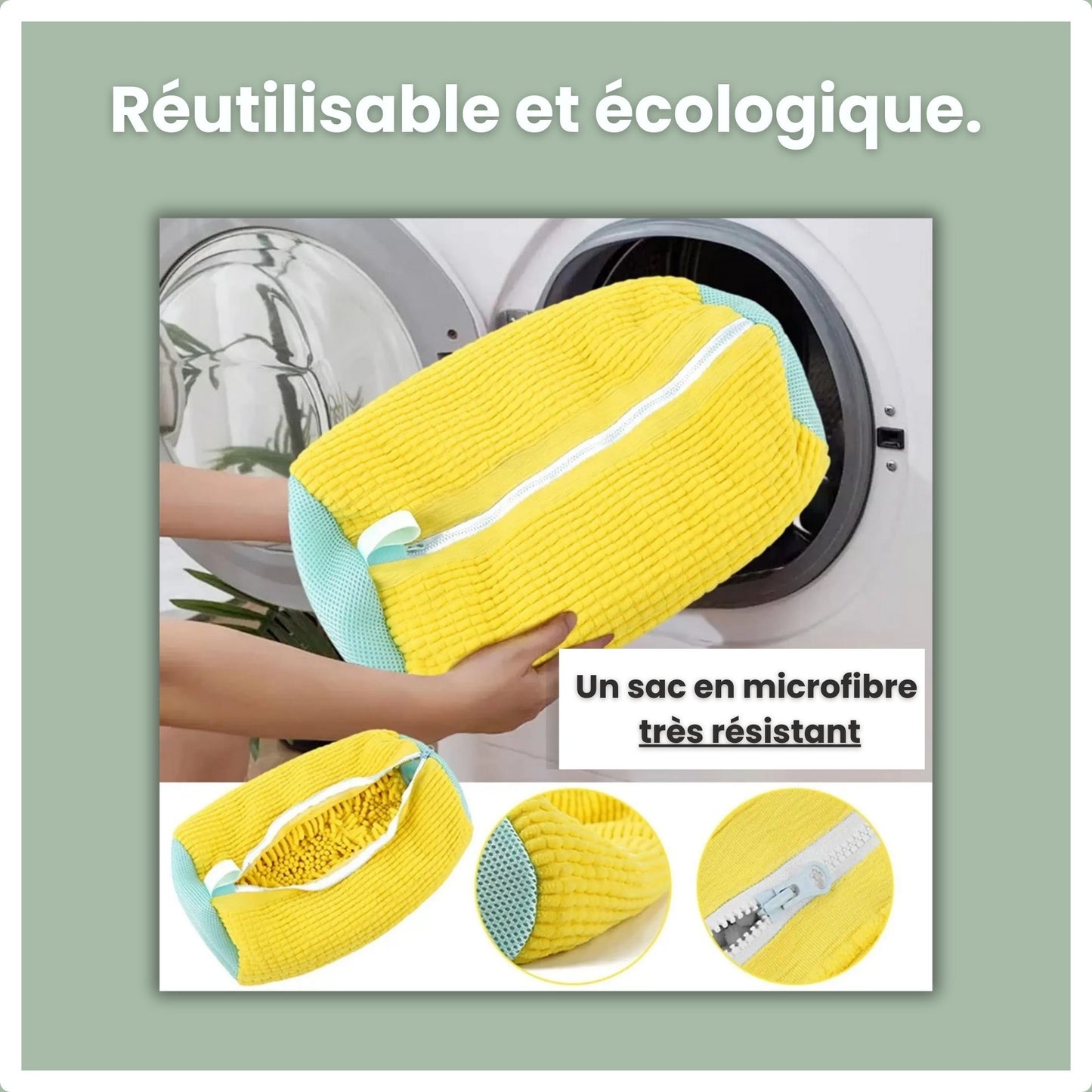 KIKCLEAN - Sac à chaussures pour machine